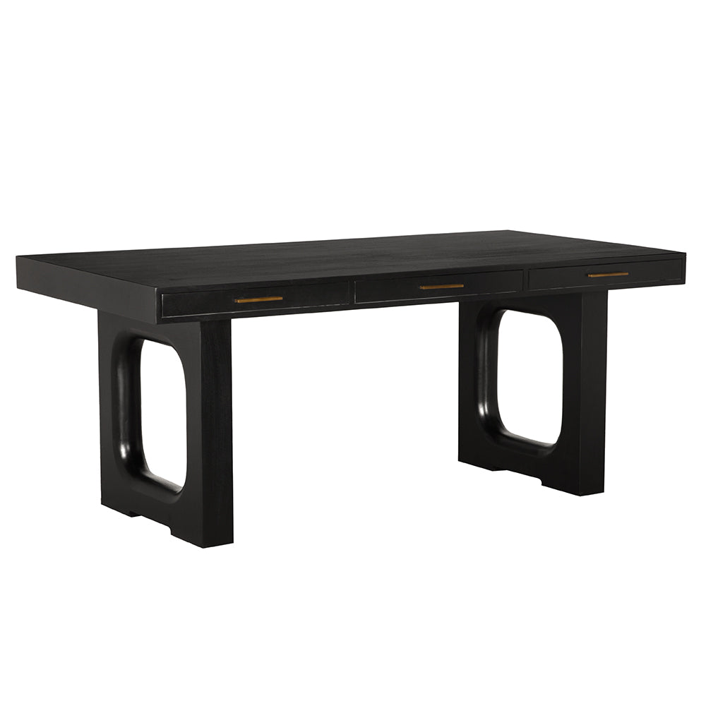Noir - Kirk Desk - GDES209HB