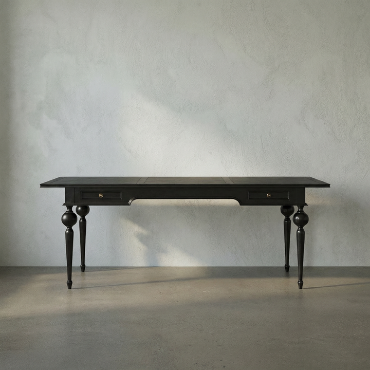 Noir - Kingsley Partner Desk - GDES210HB