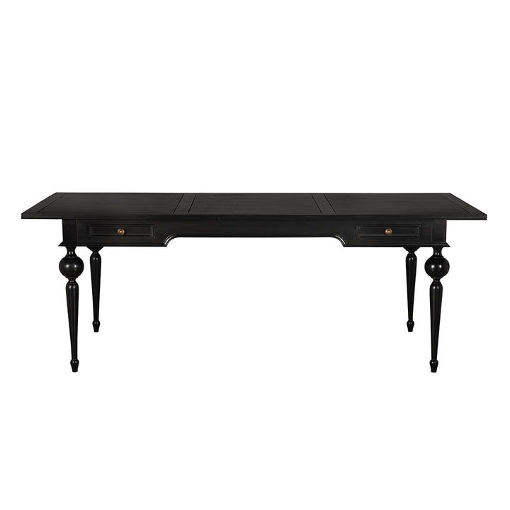 Noir - Kingsley Partner Desk - GDES210HB