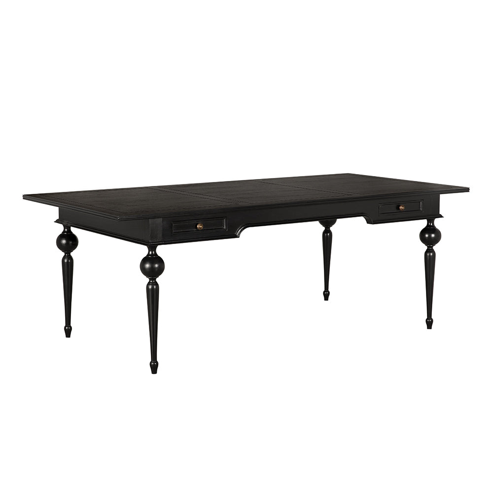 Noir - Kingsley Partner Desk - GDES210HB