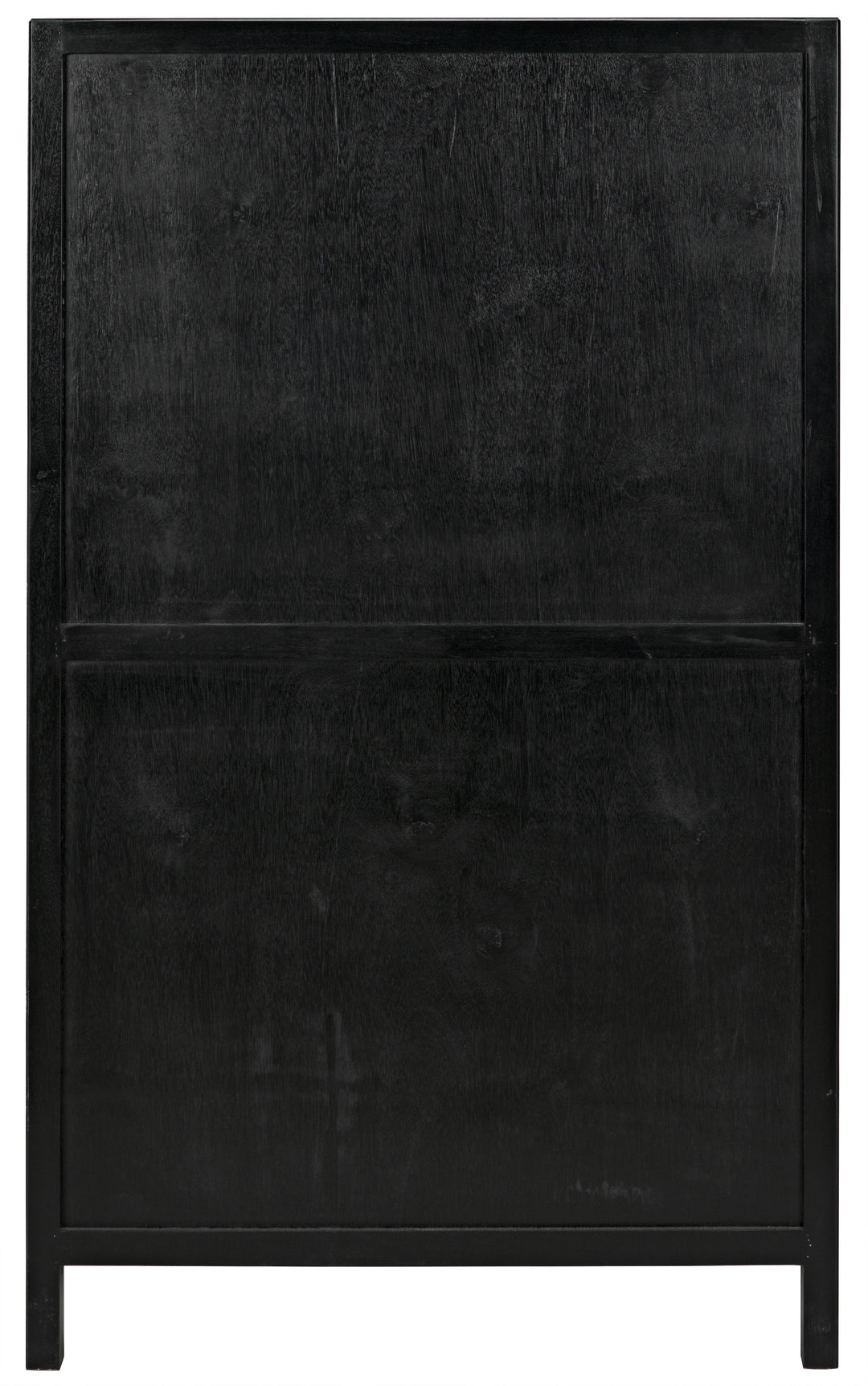 American Home Furniture | Noir - Hampton Tall Boy, Hand Rubbed Black