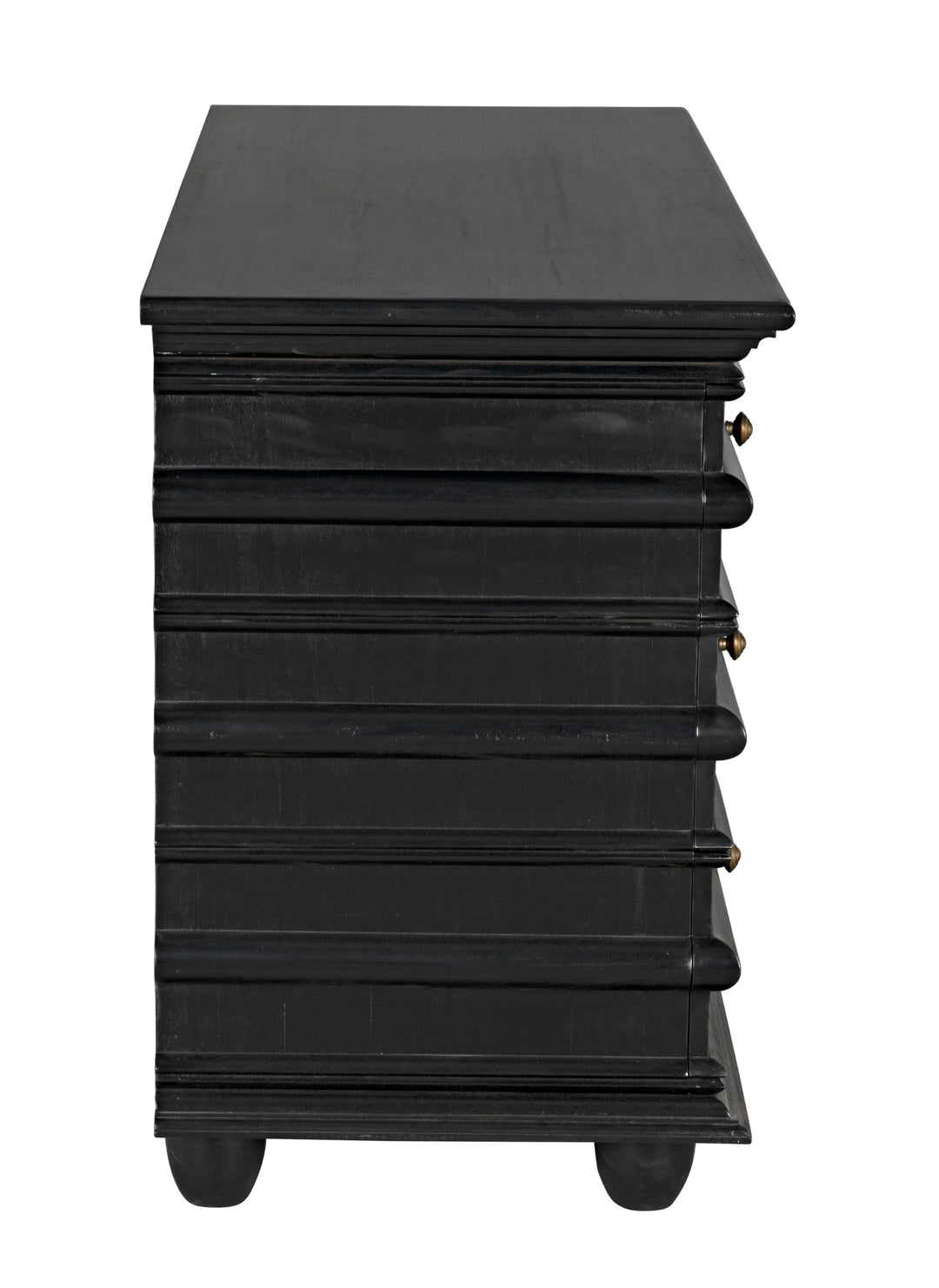 American Home Furniture | Noir - Ascona Chest, Hand Rubbed Black