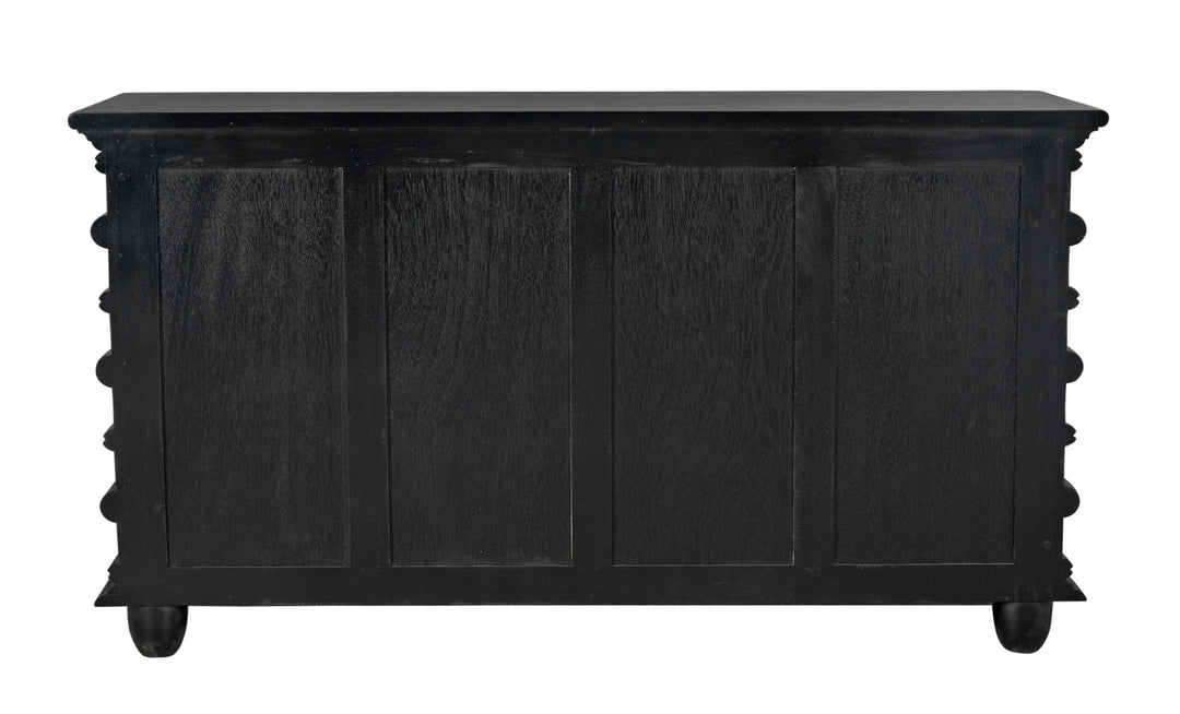 American Home Furniture | Noir - Ascona Chest, Hand Rubbed Black