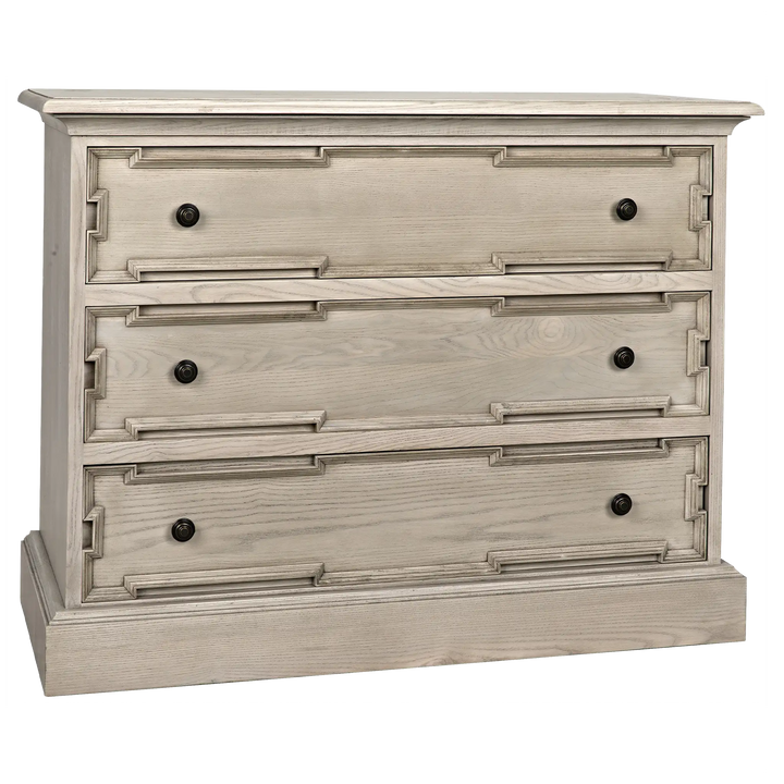 American Home Furniture | Noir - Adora Chest, Vintage Grey