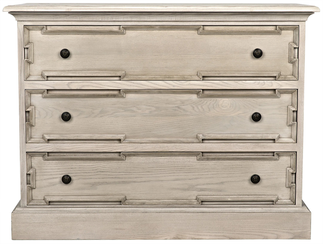 American Home Furniture | Noir - Adora Chest, Vintage Grey