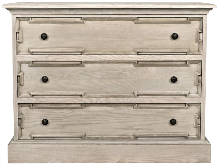 American Home Furniture | Noir - Adora Chest, Vintage Grey