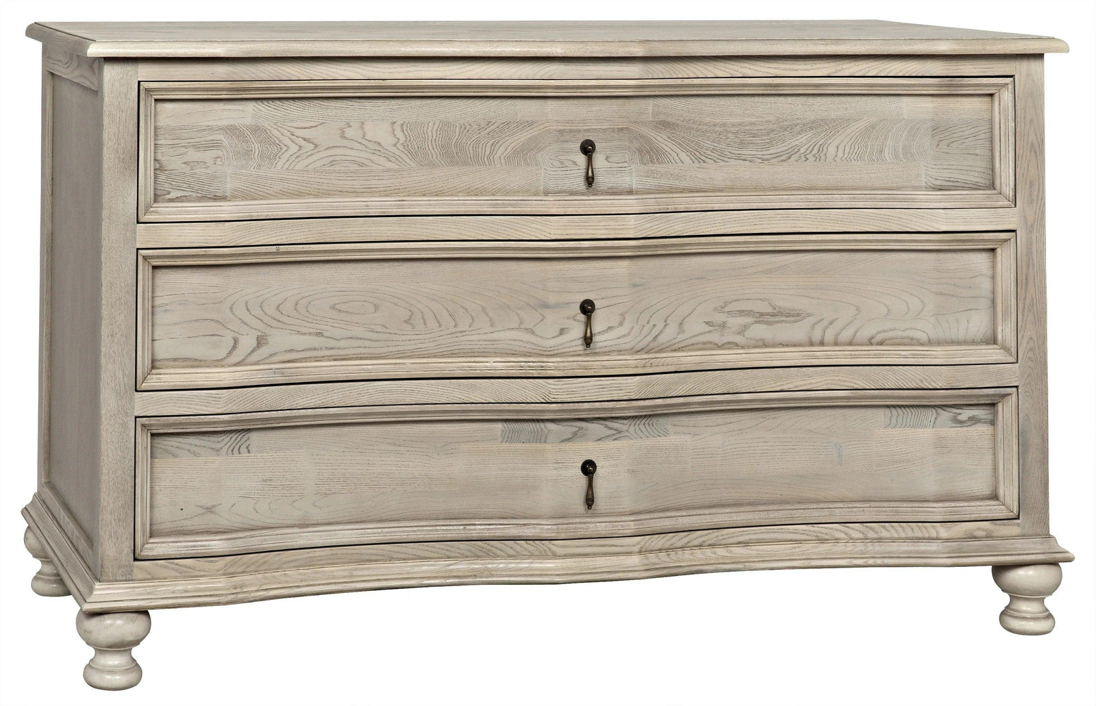 Noir Curved Front 3 Dresser DRESSERS