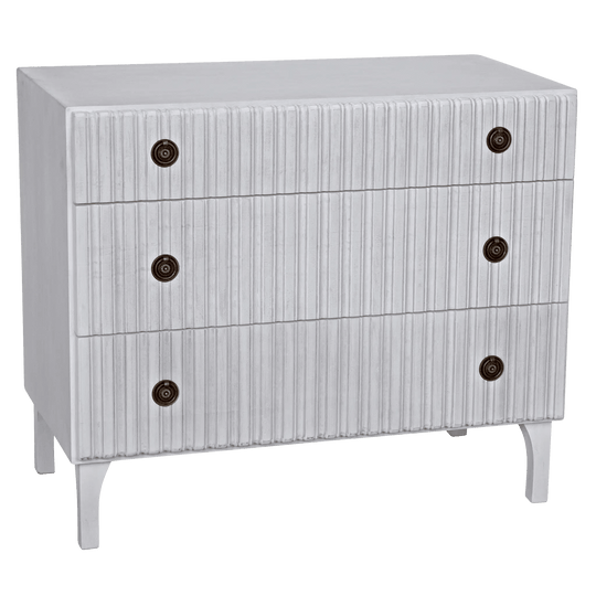 Noir Daryl Dresser, White Wash DRESSERS