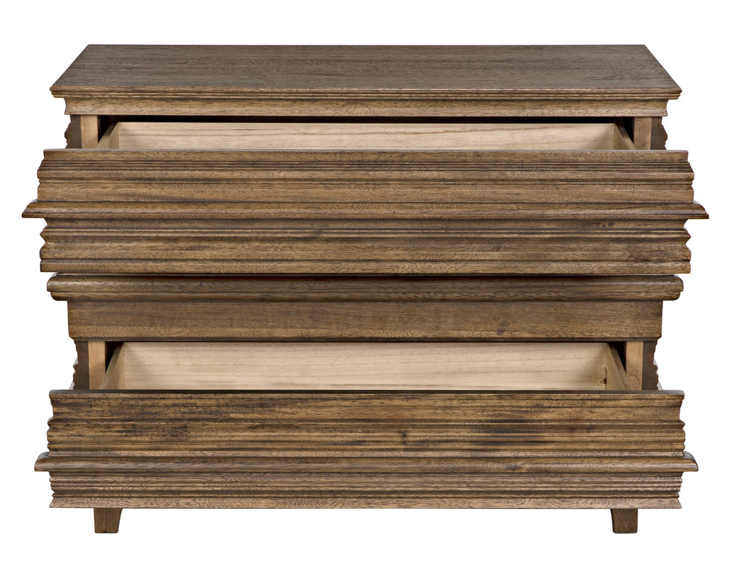 American Home Furniture | Noir - Bernard Chest, Dark Walnut