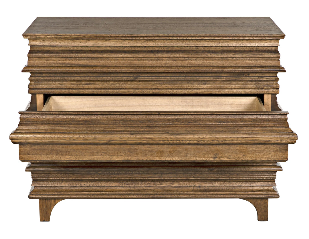 American Home Furniture | Noir - Bernard Chest, Dark Walnut