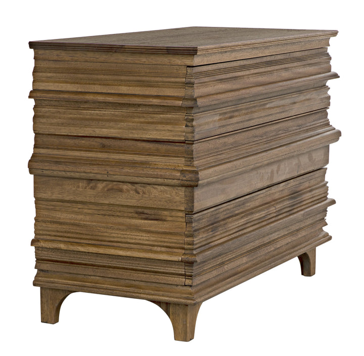 American Home Furniture | Noir - Bernard Chest, Dark Walnut