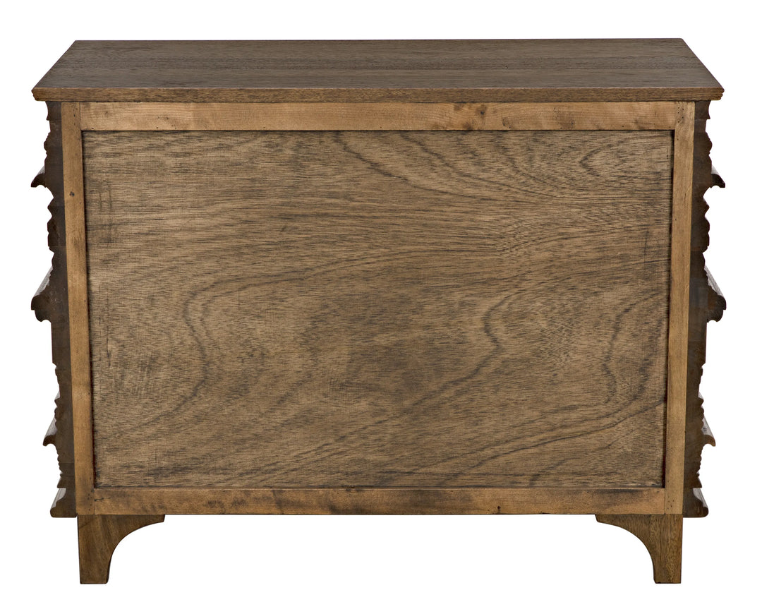 American Home Furniture | Noir - Bernard Chest, Dark Walnut