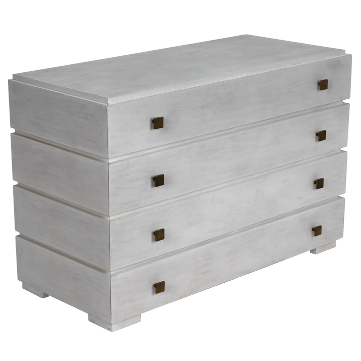 American Home Furniture | Noir - Hofman Dresser, White Wash