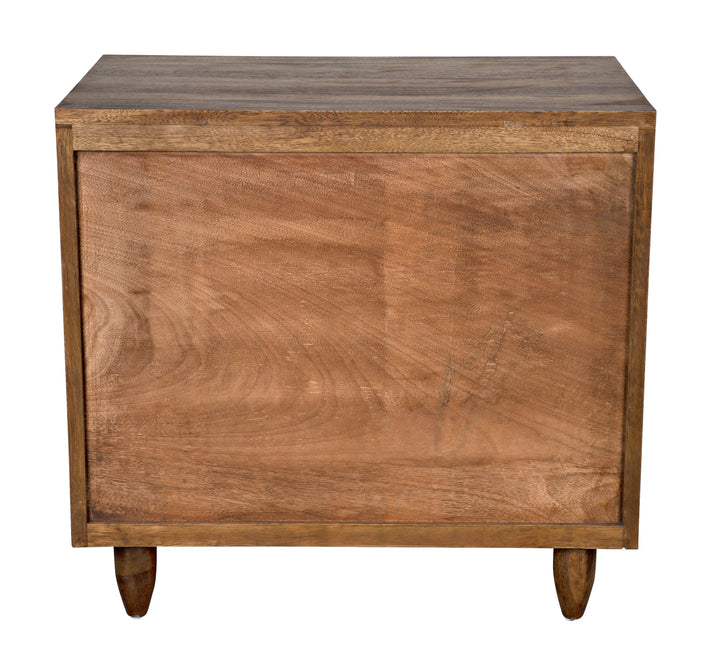 American Home Furniture | Noir - Diamond Chest, Dark Walnut