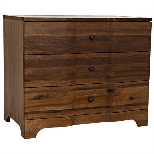 Noir Claudie Chest, Dark Walnut DRESSERS