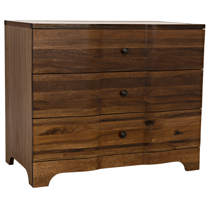 American Home Furniture | Noir - Claudie Chest, Dark Walnut