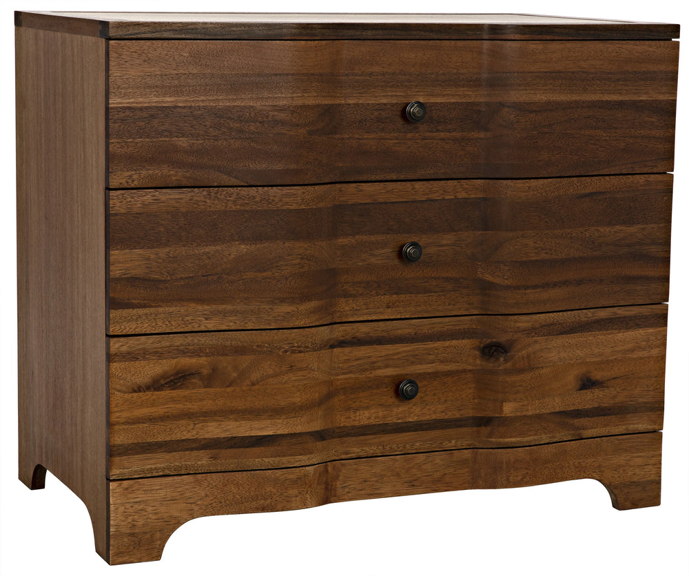 American Home Furniture | Noir - Claudie Chest, Dark Walnut