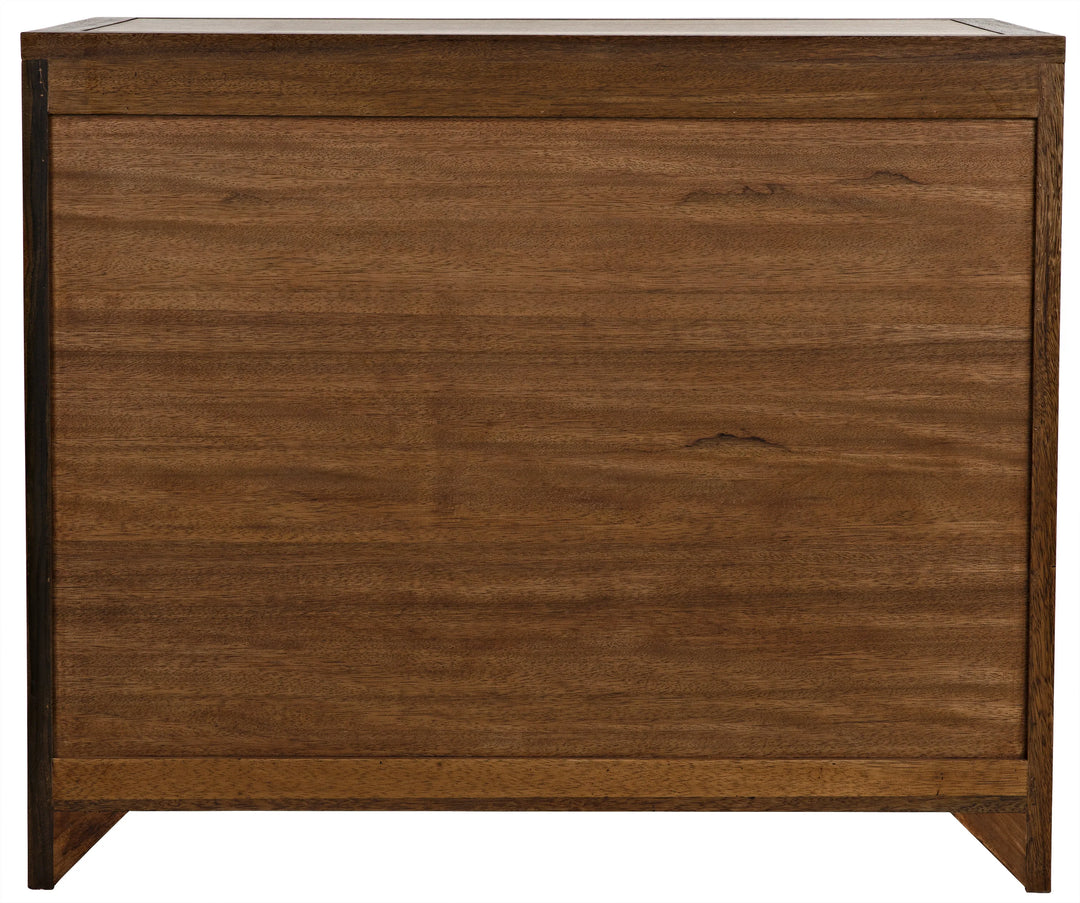 American Home Furniture | Noir - Claudie Chest, Dark Walnut