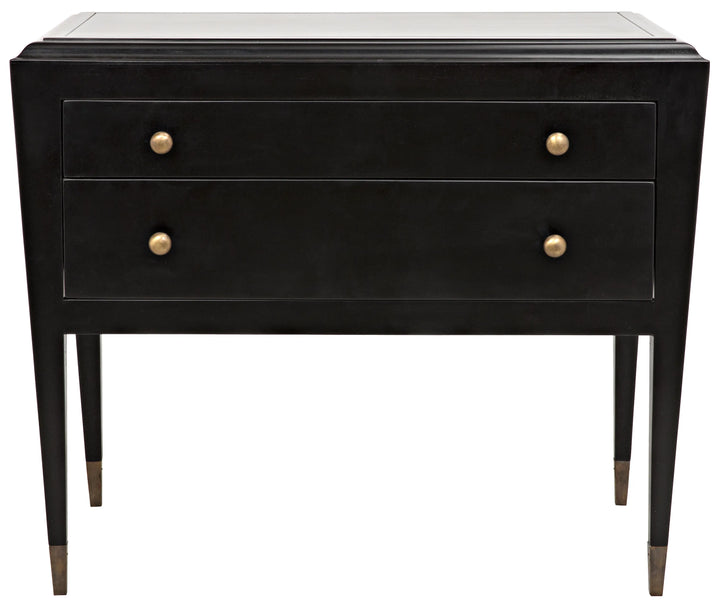 American Home Furniture | Noir - Grant Dresser, Charcoal Finish