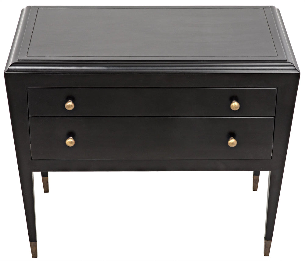 American Home Furniture | Noir - Grant Dresser, Charcoal Finish