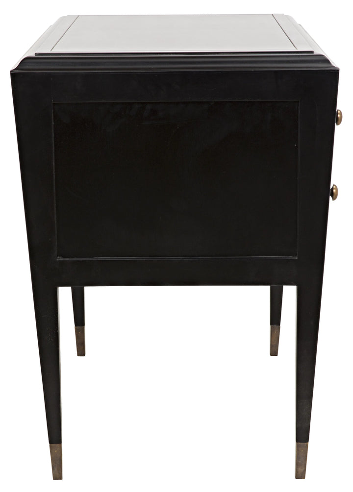 American Home Furniture | Noir - Grant Dresser, Charcoal Finish