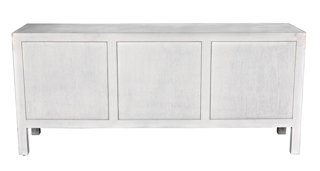 American Home Furniture | Noir - Conrad 9 Drawer Dresser, White Wash