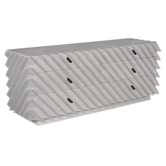 Noir Hikaru Dresser, White Wash DRESSERS