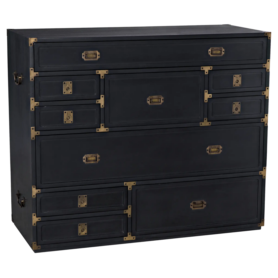 American Home Furniture | Noir - Charles Chest, Pale