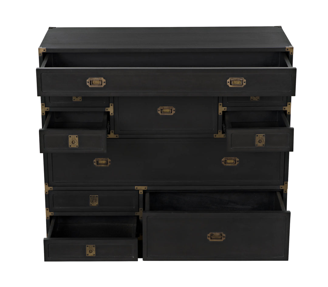 American Home Furniture | Noir - Charles Chest, Pale