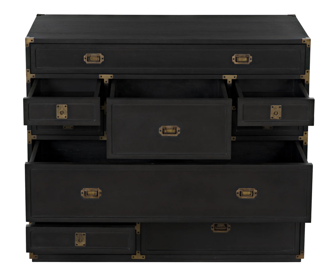 American Home Furniture | Noir - Charles Chest, Pale