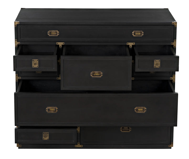 American Home Furniture | Noir - Charles Chest, Pale