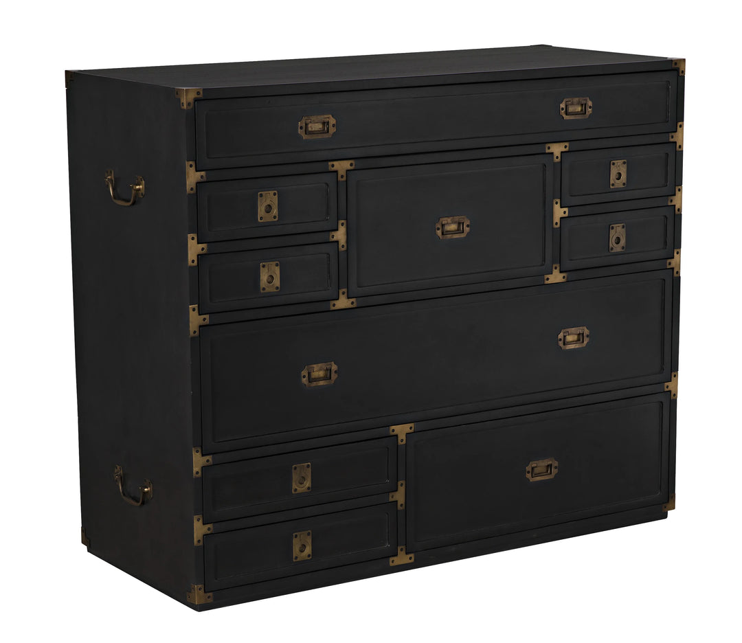 American Home Furniture | Noir - Charles Chest, Pale