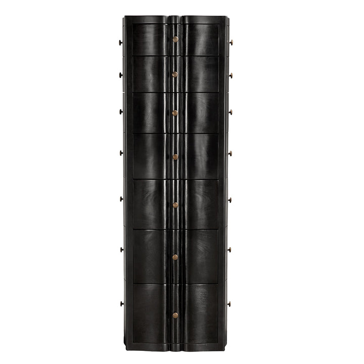Noir - Monolith Four Sided Tower Chest - GDRE254HB