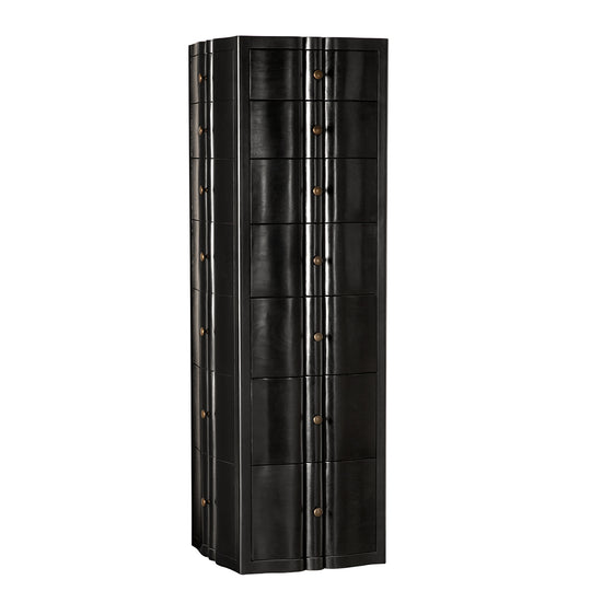 Noir - Monolith Four Sided Tower Chest - GDRE254HB