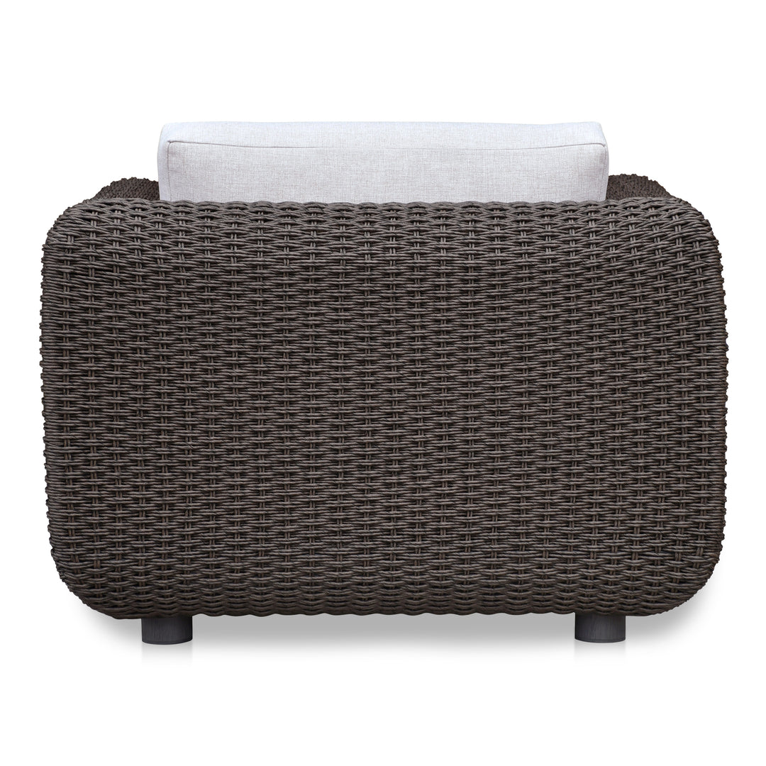 Moe's Home Collection - Soma Outdoor Accent Chair Dark Brown - GE-1000-20 | American Home Furniture