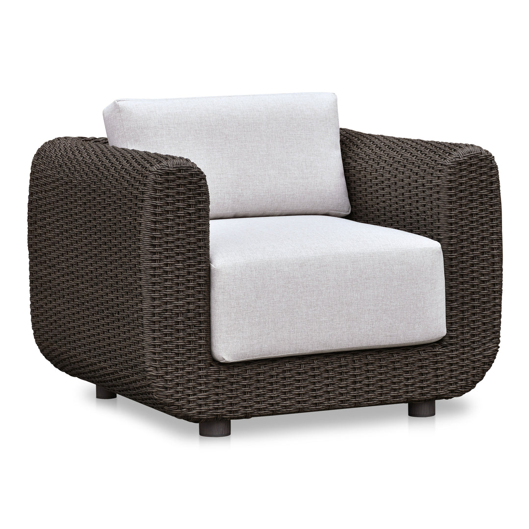 Moe's Home Collection - Soma Outdoor Accent Chair Dark Brown - GE-1000-20 | American Home Furniture