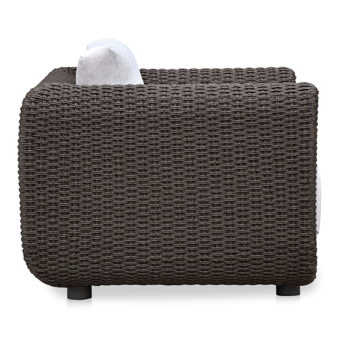 Moe's Home Collection - Soma Outdoor Accent Chair Dark Brown - GE-1000-20 | American Home Furniture