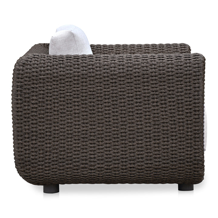 Moe's Home Collection - Soma Outdoor Accent Chair Dark Brown - GE-1000-20 | American Home Furniture