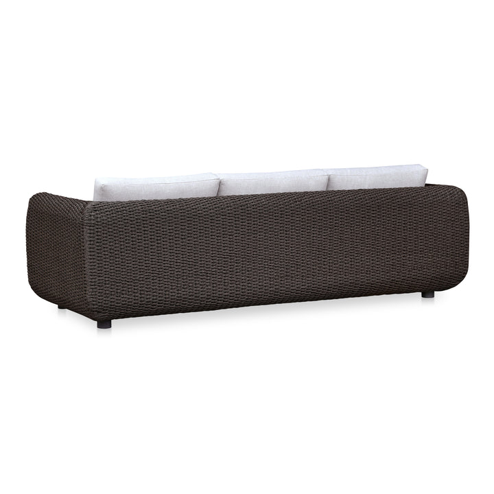 Moe's Home Collection - Soma Outdoor Sofa Dark Brown - GE-1001-20 | American Home Furniture