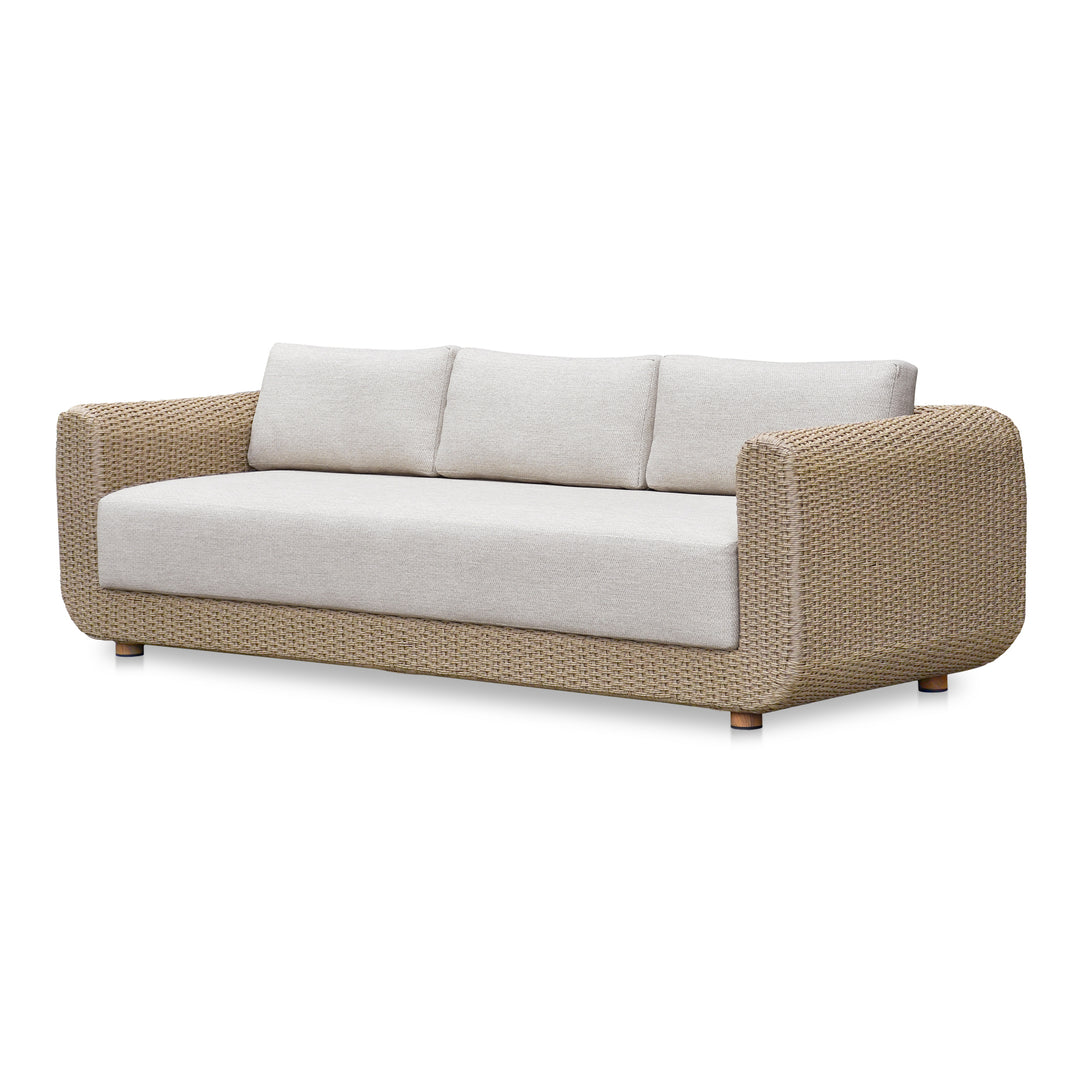 Moe's Home Collection - Soma Outdoor Sofa Natural - GE-1001-24 | American Home Furniture