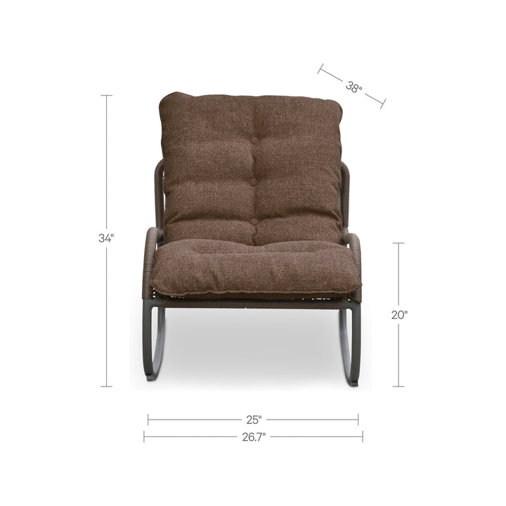 Lyra Outdoor Rocking Chair