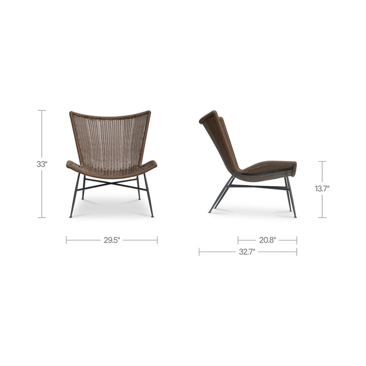 Paige Outdoor Accent Chair