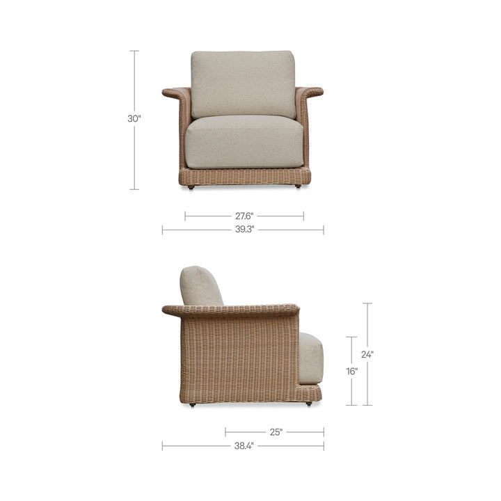 Meredith Outdoor Accent Chair