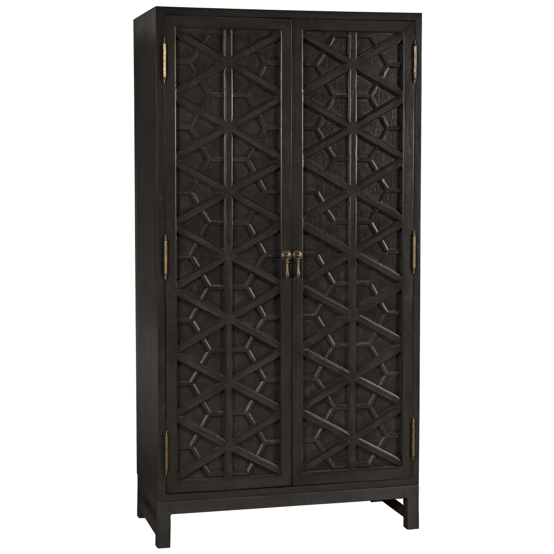 American Home Furniture | Noir - Maharadscha Hutch, Small, Pale