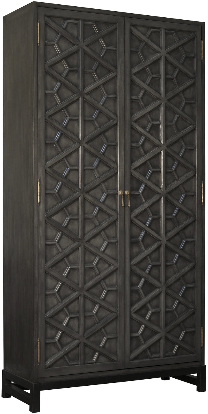 American Home Furniture | Noir - Maharadscha Hutch, Pale