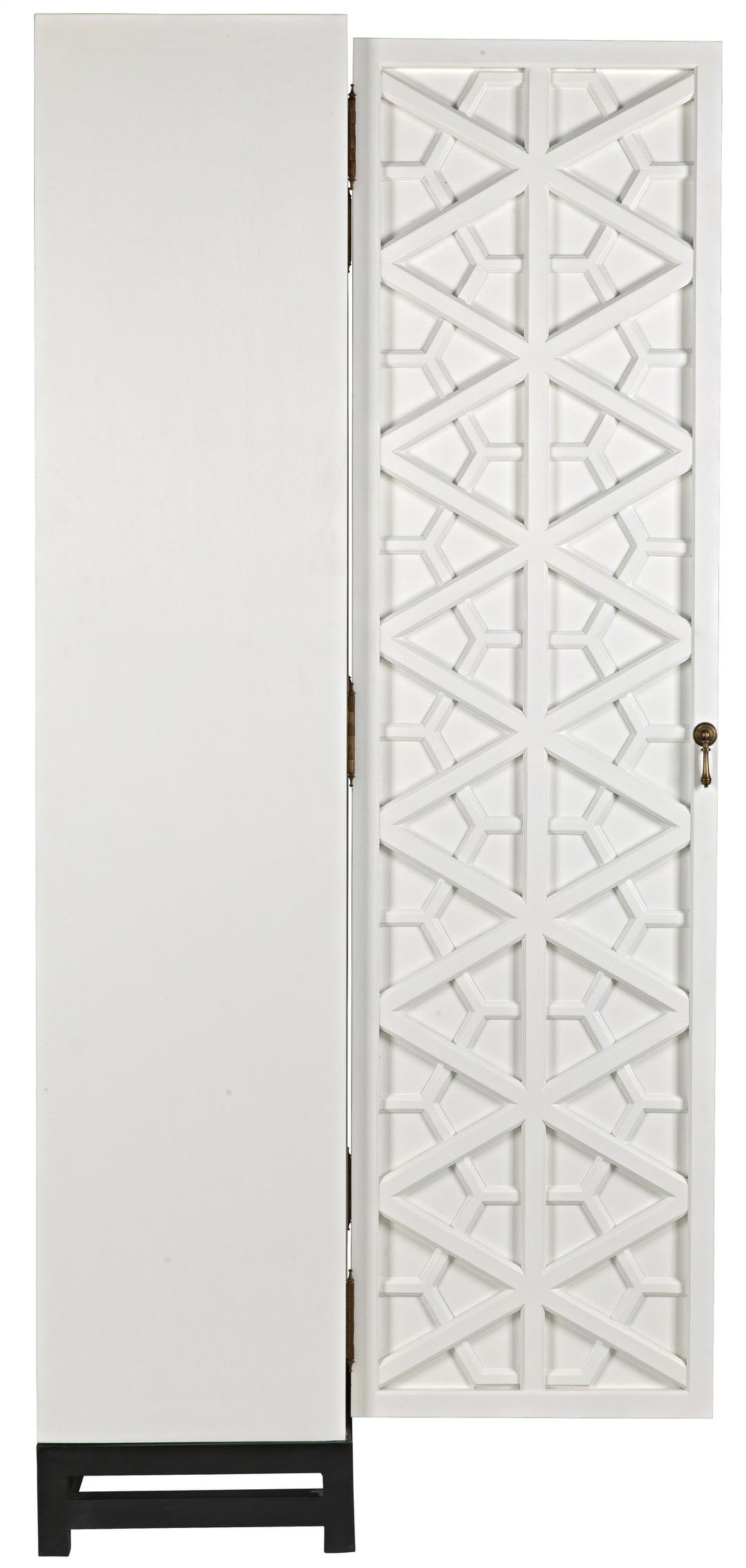 American Home Furniture | Noir - Maharadscha Hutch, Solid White