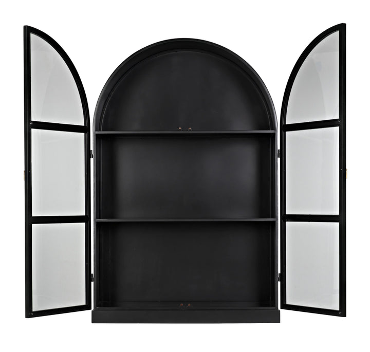 American Home Furniture | Noir - Yoke Hutch