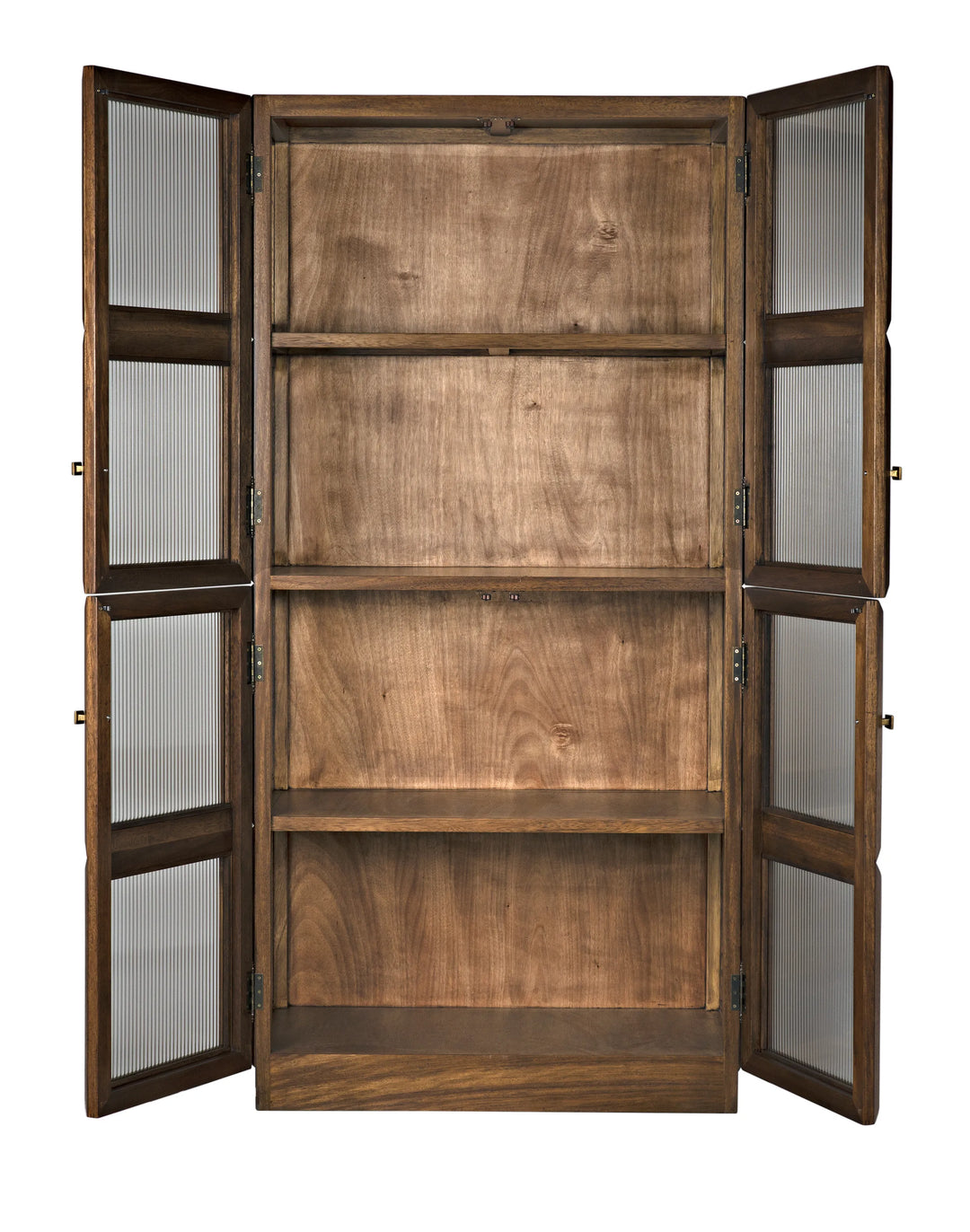 American Home Furniture | Noir - Collins Hutch, Dark Walnut