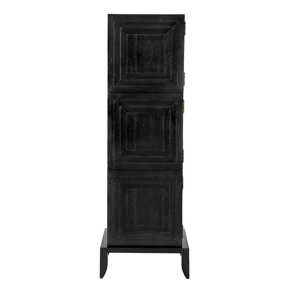 Noir - Etruscan Tower Cabinet - GHUT167HB