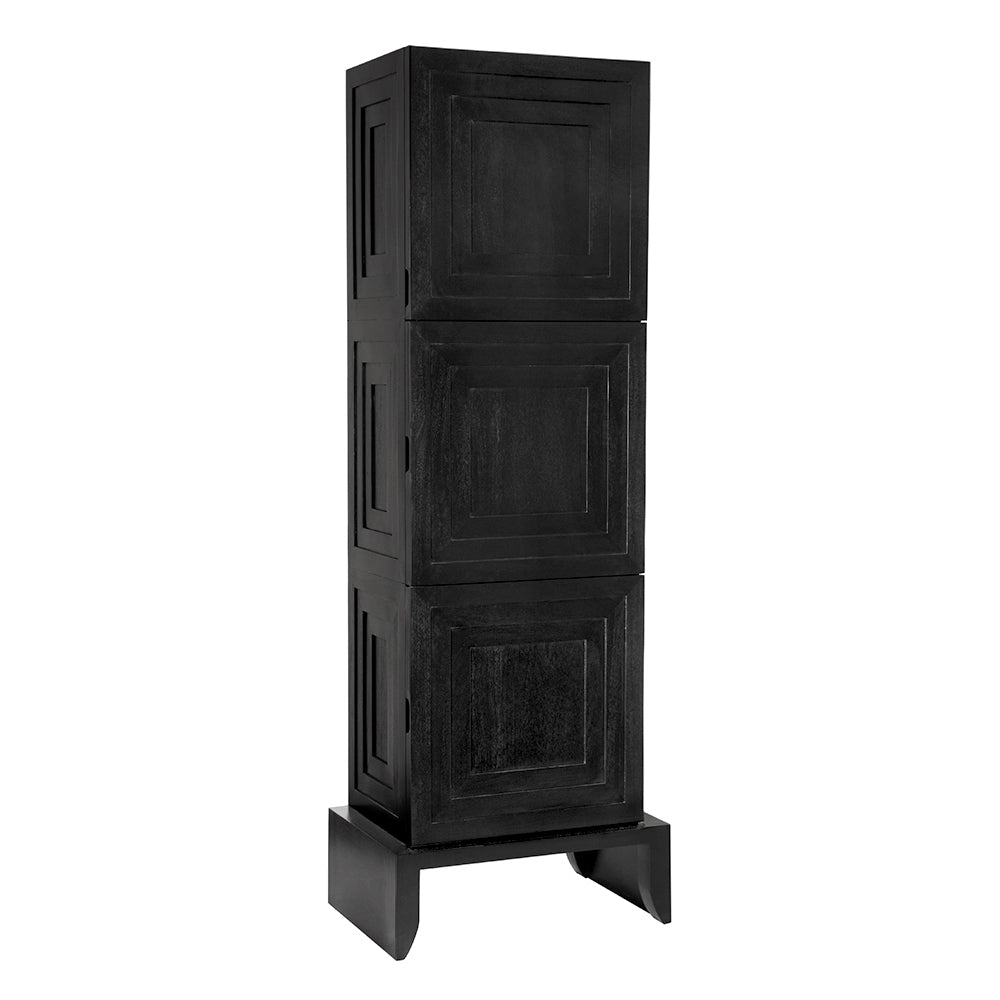 Noir - Etruscan Tower Cabinet - GHUT167HB